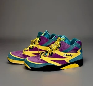 Patrick Ewing Authentic HT Sport Lite OG Grape/Scuba/Black Mens Sz 10.5 - CLEAN  - Picture 1 of 18