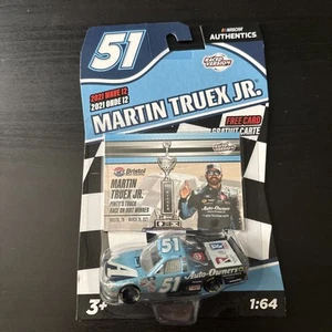 2021 NASCAR Authentics #51 Martin Truex Jr Bristol Dirt Win 1/64 Diecast Truck - Picture 1 of 2