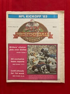 1983 Pro Football Weekly NFL Kickoff preview issue / No label / Marino debut - Picture 1 of 1