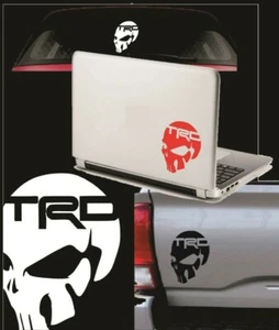 Pegatina de calcomanía de vinilo Skull TRD  - Imagen 1 de 18