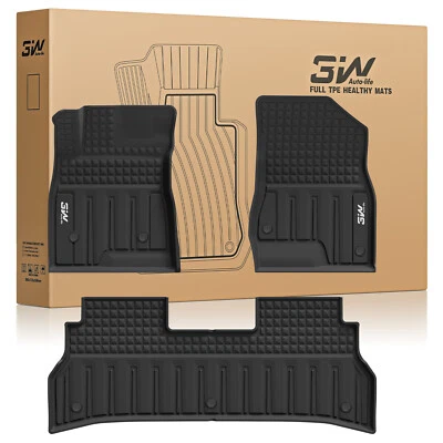 Tapetes de assoalho 3W para Chevrolet Trax e Buick Envista 2024 2025 TPE forro para todas as condições climáticas - Imagem 1 de 4