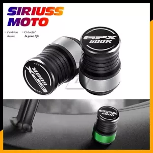 Motorcycle Wheel Tire Valve Caps Case For Kawasaki GPX600R GPX 600R Rim - Picture 1 of 7