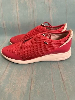 GEOX Zapatillas Rojo Textil Rosa D OPHIRA BE726 Talla: US 9 Foto 1 de 4