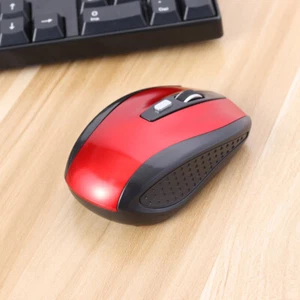 2,4 G 4 Tasten Gaming- , kabellose optische mit DPI (rot) - Bild 1 von 11