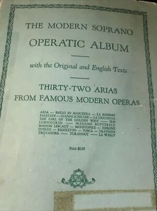 Modern Soprano Operatic Album: 32 Arias from Famous Operas Rough - Imagen 1 de 3