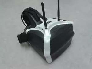 SJ-V01 5.8GHz 40CH FPV Brille HDMI / RC Racing Drohne Skyzone Headplay Fatshark - Bild 1 von 9