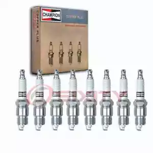 8 pc Champion Copper Plus Spark Plugs for 1975-1996 Ford F-150 5.0L 5.8L kx - Picture 1 of 5