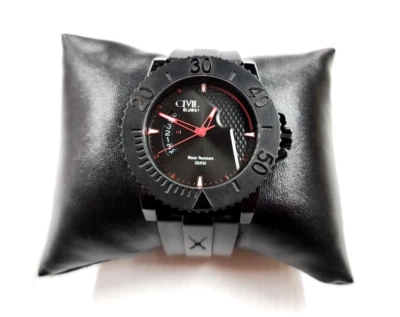 Reloj Hombre Civil Egard Maris Negro 46mm Foto 1 de 4