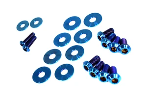 Trunk Fastener Kit for '13-21 FRS, BRZ, 86, Titanium - Picture 1 of 14