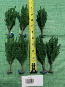 Walthers SceneMaster Part # 949-1165 Poplar Trees pkg 7 - 4 3/4" HO N Z TT Scale - Picture 1 of 1