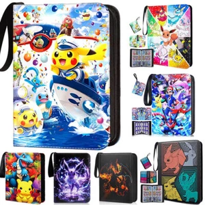 Trading Cards Album For Pokemon 400/900 Cards Binder Book Collection Folder - Picture 1 of 42