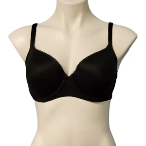 Victoria's Secret Underwire Demi Bra Size 32DDD Black Body By Victoria Padded - Picture 1 of 17