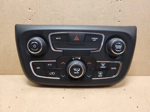 2019-2020 JEEP COMPASS OEM AC HEAT HVAC CLIMATE RADIO CONTROL PANEL P6TM13DX9AB - Picture 1 of 12