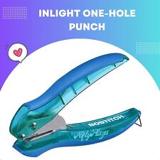 Bostitch inLIGHT Reduced Effort One-Hole Punch Assorted Colors No Color Choice