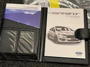 FORD FGX XR6 XR8 SPRINT OWNERS MANUAL SERVICE BOOK KIT ER2Z18C908A - Picture 1 of 3