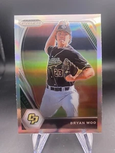 Bryan Woo - Silver Prizm - 2021 Panini Prizm Draft Picks - Picture 1 of 2