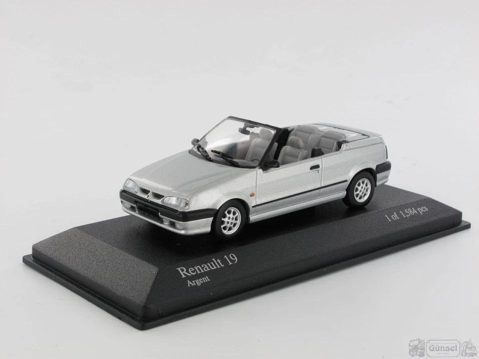 Renault R19 Cabrio 1992 - Minichamps 1/43
