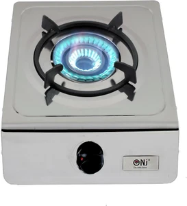 NJ-100SD Stufa a Gas Singolo Bruciatore Portatile in Acciaio Inossidabile Cateri - Foto 1 di 12