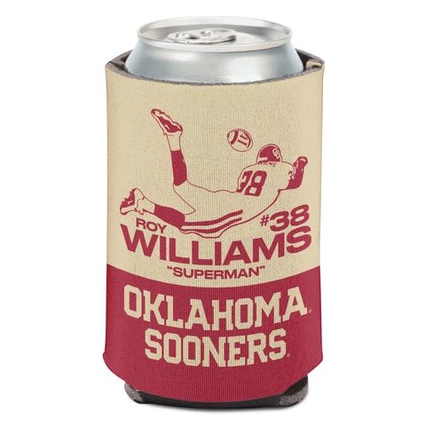 WinCraft Roy Williams Oklahoma Sooners 12oz. Can Cooler Cover
