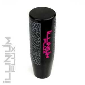 ILLINIUM FLUX PINK PAINTED BLACK ELEPHANT DRIFT MANUAL SHIFT KNOB 10X1.25 K61 - Picture 1 of 1