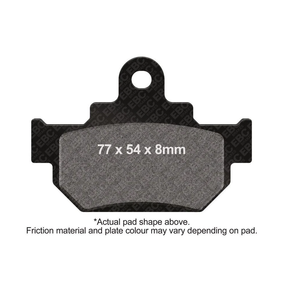 EBC Мотоцикл TT Тормозные колодки передние левые Suzuki GZ 250 Marauder 1999 - 2001 - Изображение 1 из 1