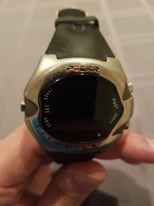 Rare Polar Titanium M71ti Fitness Watch Needs Battery - Untested Used - Picture 1 of 13