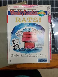 Snoopy Peanuts Wochenleser 2.4.2000 Ratten! Charles Schultz ruft auf - Bild 1 von 5