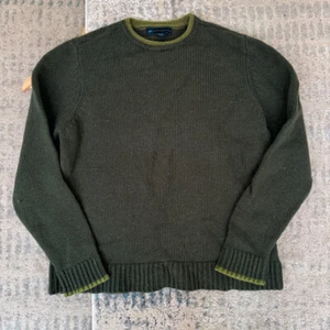 Eastern Mountain Sports vintage green wool knit pullover size Large - Picture 1 of 8