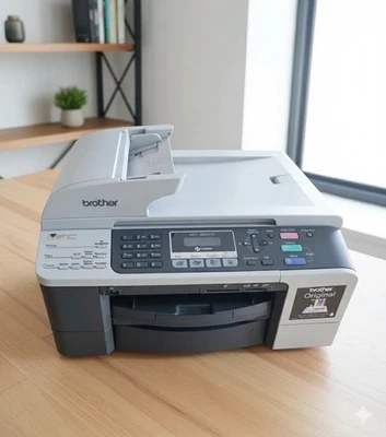 Brother MFC-5860CN All-in-One Printer – Scanner, Copier, Fax, Photo - Image 1 of 4