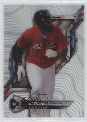 2018 Topps High Tek Pattern 1 Waves/Diagonals David Ortiz #HT-DO HOF - Image 1 of 2