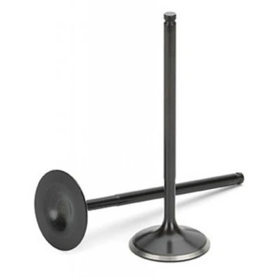 Supertech Intake Valve For Nissan 240SX Black Nitrided +0.5mm Oversize Set of 8 - Image 1 of 4