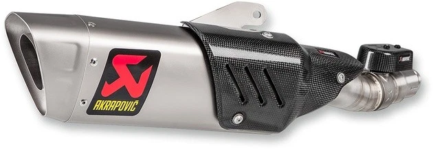 Silenciador sin cordones Akrapovic Street Legal titanio para Yamaha YZF-R6 2017-2020 Foto 1 de 1
