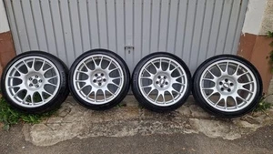KOMPLETT RÄDER ORIGINAL BBS CH002 BMW AUDI VW 5x100 8,5x18 ZOLL ET30 225/40 - Bild 1 von 24