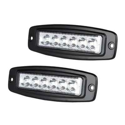 2x 6" 18W Mini Spot LED Work Light Bar Flush Mount Driving Lamp Off-Road ATV UTV Foto 1 de 4