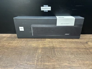 BOSE SOLO II Soundbar Series 885866-1100 Bluetooth Speaker w/Remote - Black - Picture 1 of 7