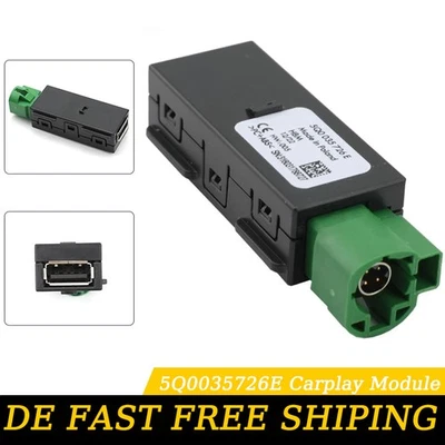 MIB2 USB Carplay Media Switch Instalación Enchufe 5Q0035726E para VW Golf 7 7.5 - Imagen 1 de 4