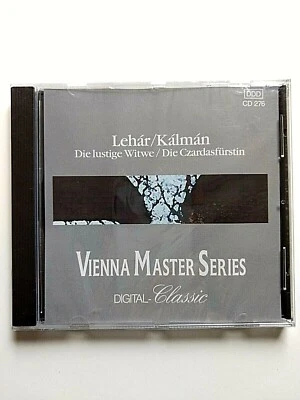 Lehar / Kalman, Die lustige Witwe / Die Czardasfurstin, CD, 1992, New, Sealed Foto 1 de 3