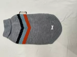 Barkley & Finn Hund grau Strick Rollkragen Pullover Größe M - Bild 1 von 11