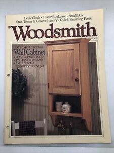 Woodsmith Magazine # 99 June 1995 Wall Cabinet Desk Clock Tall Bookcase + 6” Box