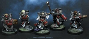 Classic metal Sister of Battle Melta squad 3, fully painted, very high standard - Bild 1 von 1