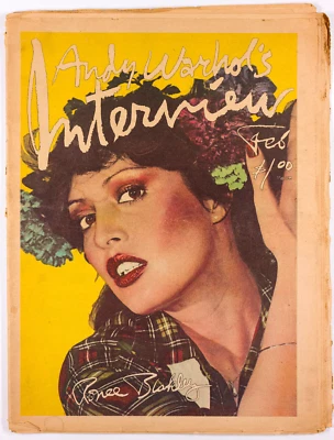 Cher ROBERT MAPPLETHORPE William Burroughs LINDA BLAIR Warhol INTERVIEW magazine - Image 1 of 4