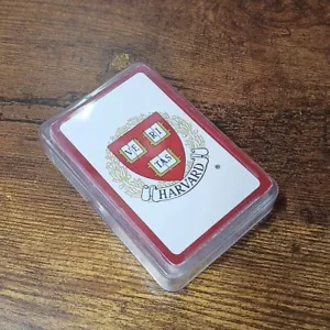 VINTAGE HARVARD UNIVERSITY PLAYING CARDS, PRE-OWNED - Picture 1 of 3