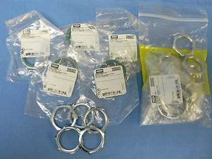 10 NEW Hubbell 20509002 HUBW 3/4-Inch Metal Clad Sealing Rings - Picture 1 of 4