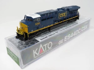 Kato N 176-8948-DCC CSX Transportation GE ES44DC GEVO Diesel Locomotive Freight - Picture 1 of 2