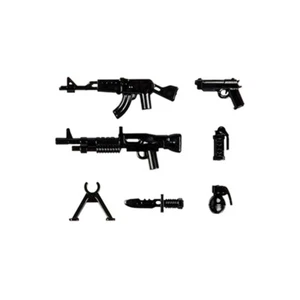 Armas de rifles negros para minifiguras / 70010 - Imagen 1 de 1