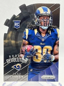 TODD GURLEY II RC 2015 Panini Prizm #RR8 Rookie Revolution Troquelado PRIZM Inserto - Imagen 1 de 2