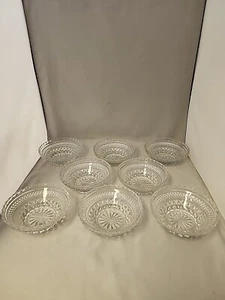 ANCHOR HOCKING WEXFORD SALAD BOWL SET OF 8 - Picture 1 of 1