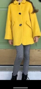 Zara Kids ( Girls)  Coat size 8 Yellow - Picture 1 of 4