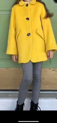 Abrigo Zara Niños (Niñas) Talla 8 Amarillo Foto 1 de 4