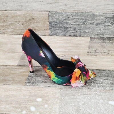 Zapatos de salón Ted Baker Ryoh para mujer talla 6,5 negros sin cordones punta tacón de aguja Foto 1 de 4